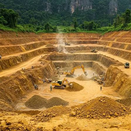 aerospace gold mine source